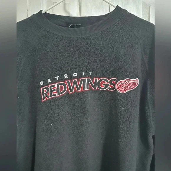 Detroit Red Wings Vintage Deadstock 1998 Pro Edge Pullover Sweatshirt XL - Picture 2 of 4